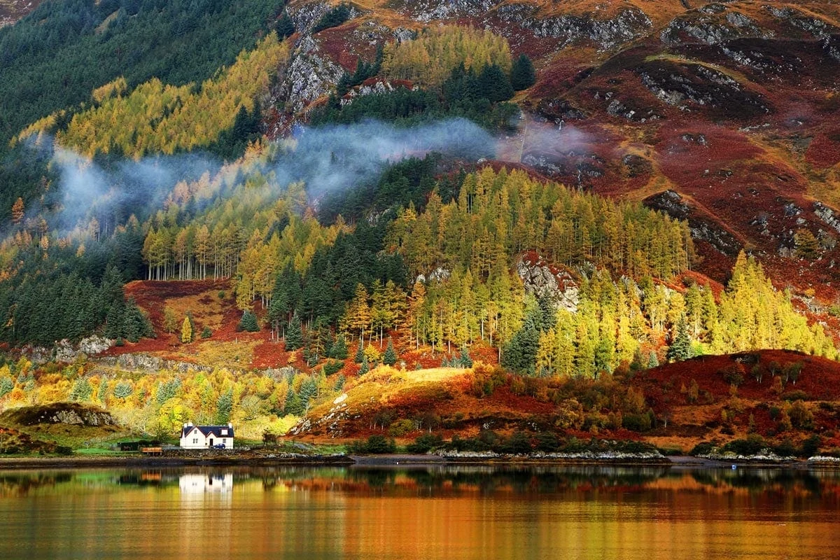 autumn colors in scotland